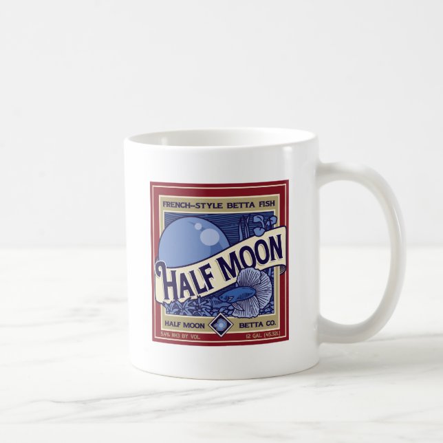 Half Moon Betta Coffee Mug (Right)