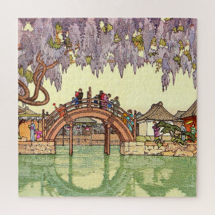 Half Moon Bridge Yoshida Toshi 1941  Jigsaw Puzzle