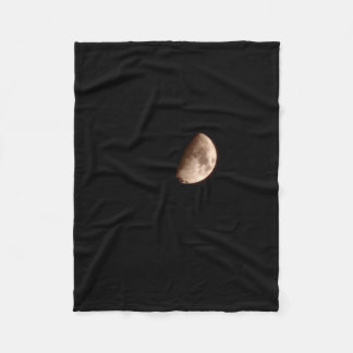 half-moon fleece blanket