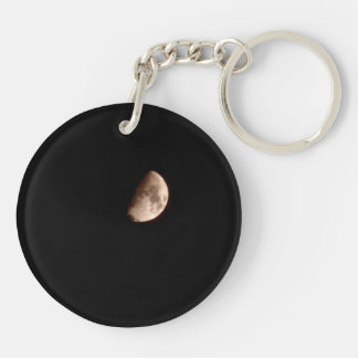 half-moon key ring
