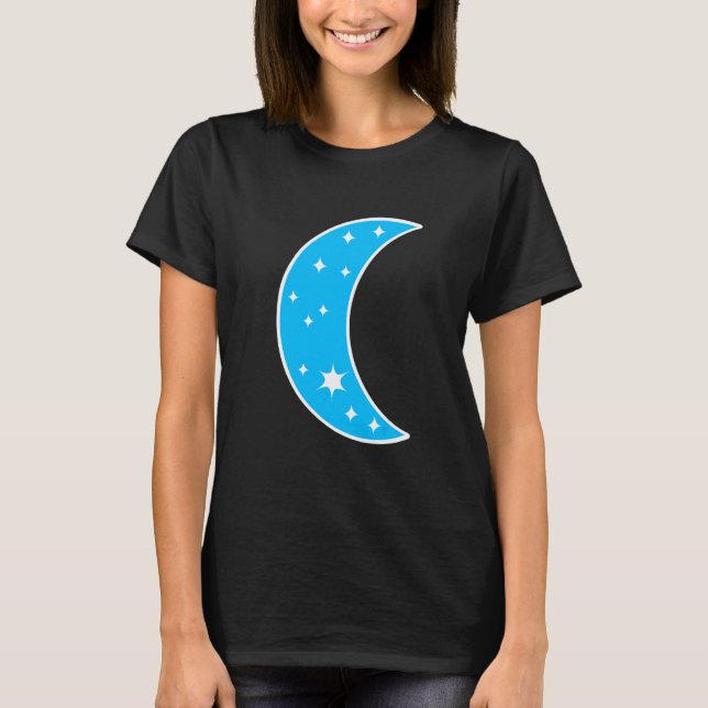 Half Moon Planet T-Shirt (Front)