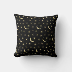 Half Moon Stars Universe Space Lover Astronomy Cushion