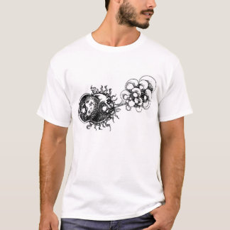 half moon, sun and wind T-Shirt