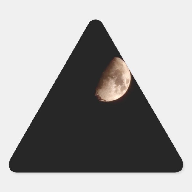 half-moon triangle sticker (Front)