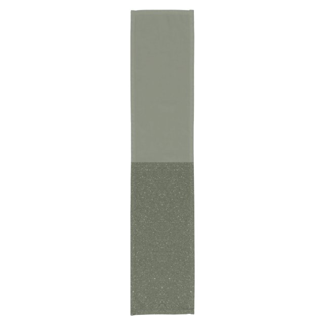 Half Noise Moss Green Table Runner – Customisable (Front)