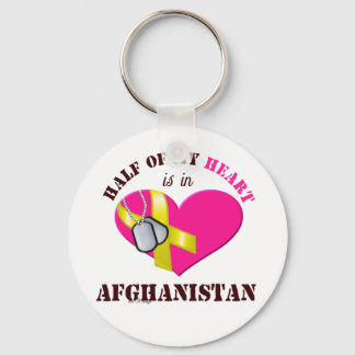Half of my heart..AFGHANISTAN 3 Key Ring