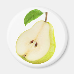 Half of pear magnet