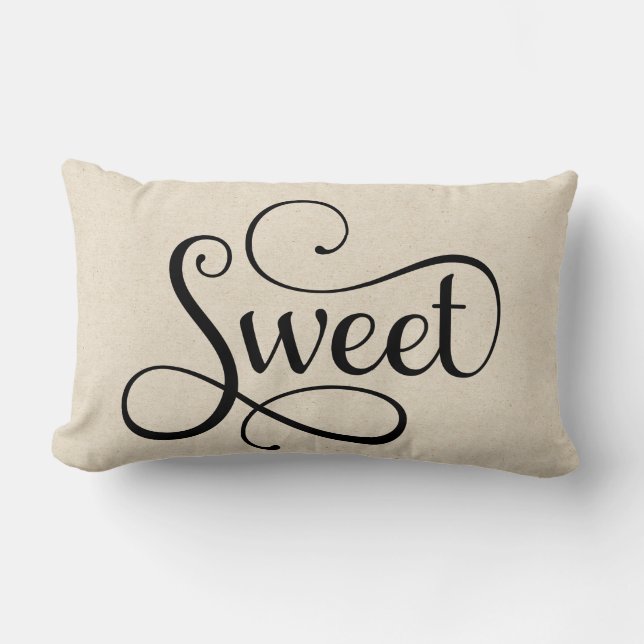 Half of Sweet Dreams | Sweet Lumbar Cushion (Front)