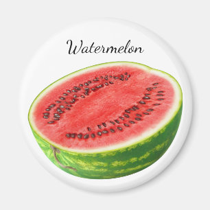 Half of watermelon magnet