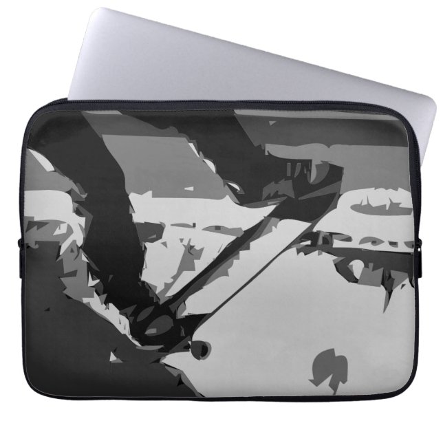 Half pipe Skateboarding Laptop Sleeve (Front)