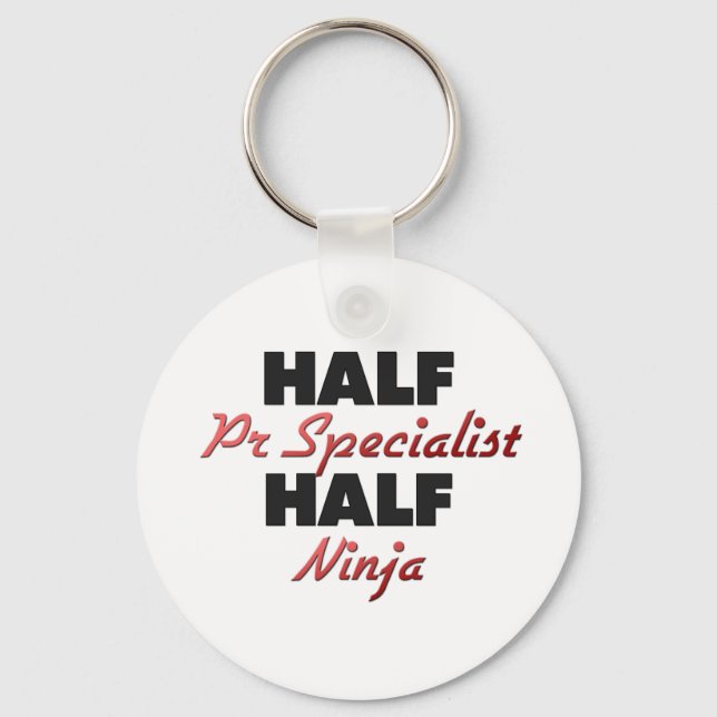 Half Pr Specialist Half Ninja Key Ring (Front)