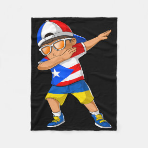 Half Puerto Rican Half Ukrainian Boy Puerto Rico F Fleece Blanket