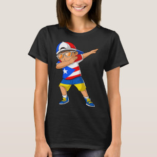 Half Puerto Rican Half Ukrainian Boy Puerto Rico F T-Shirt