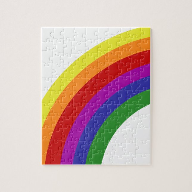 Half Rainbow Jigsaw Puzzle (Vertical)