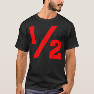 Half - Red T-Shirt