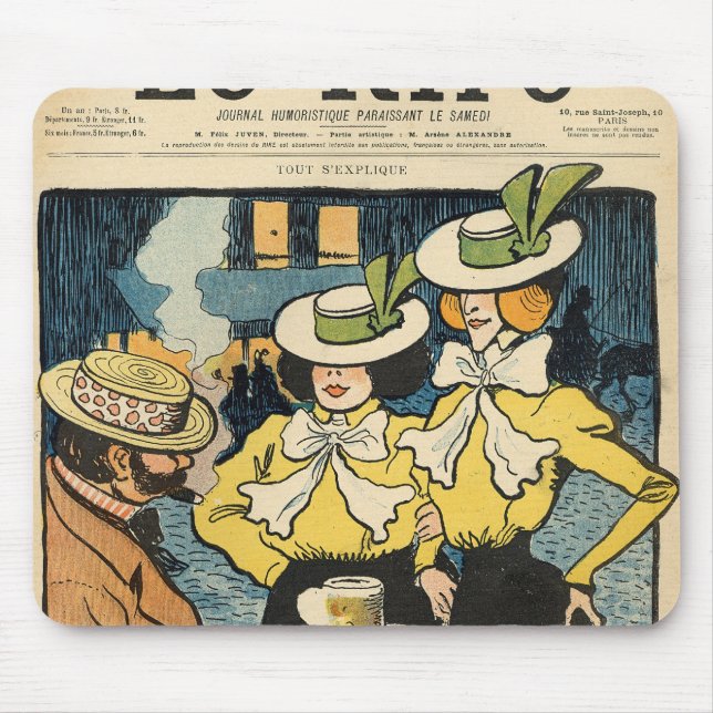 Half-sisters Mouse Pad (Front)