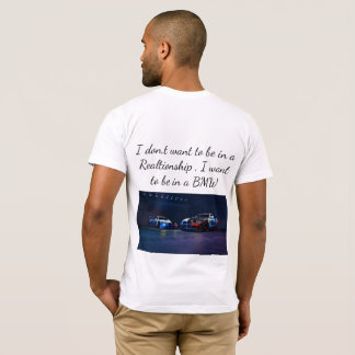 Half sleeve customised BMW Tshirt