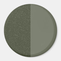 Half Split Moss Green Magnet