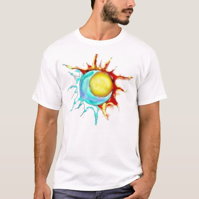 half sun half moon T-Shirt (Front)