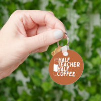 Half Teacher Half Coffee Happy World Teachers Day 