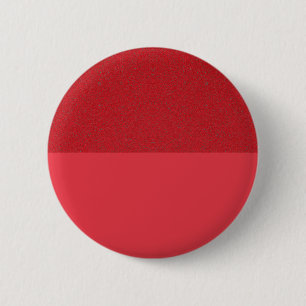 Half Texture Tomato Red Custom Button