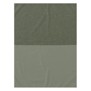 Half Textured Moss Green Tablecloth – Customisable