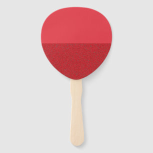 Half-Textured Petal Fan – Tomato Red (Custom)