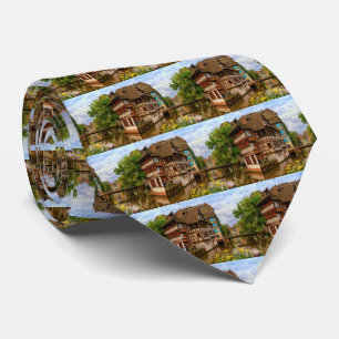 half-timbered houses in Petite France, Strasbourg, Tie
