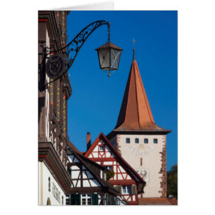 Half Timbered Houses in Town