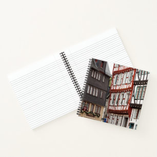 Half-timbered Town Buildings Notebook