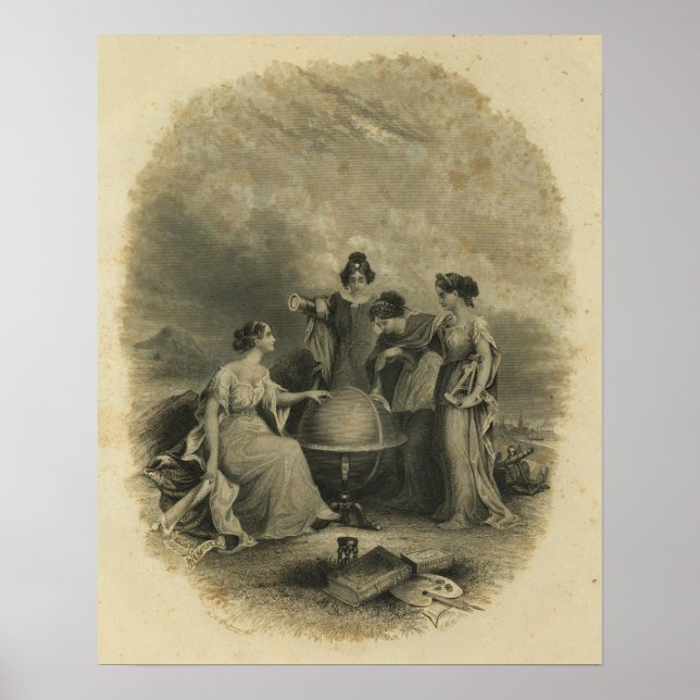 Half Title Colton's Atlas Of The World Poster (Front)