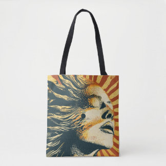 Half tone tote bag