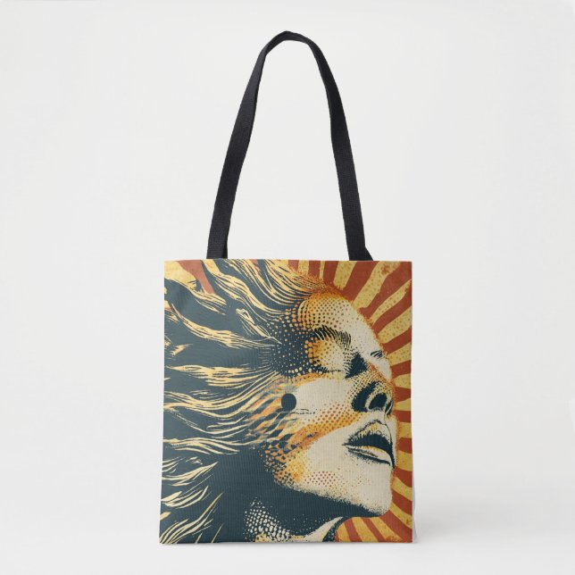 Half tone tote bag (Front)