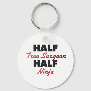 Half Tree Surgeon Half Ninja Key Ring