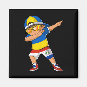 Half Ukrainian Paraguayan Boy Ukraine Paraguay Fla Magnet