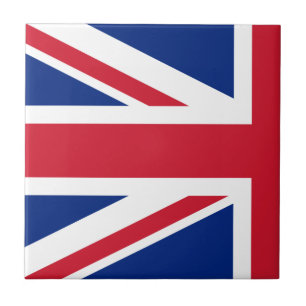 Half Union Jack Tile