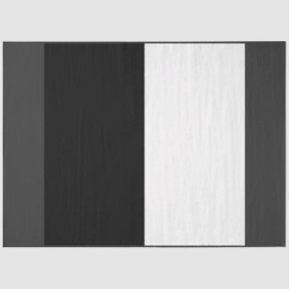 half white half black, half black half white tissue paper