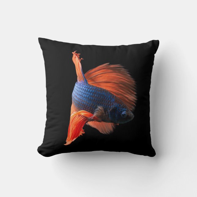 Halfmoon Betta Fish Cushion (Front)