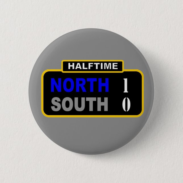HALFTIME 6 CM ROUND BADGE (Front)