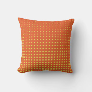 Halftone background. Comic style. Abstract geometr Cushion