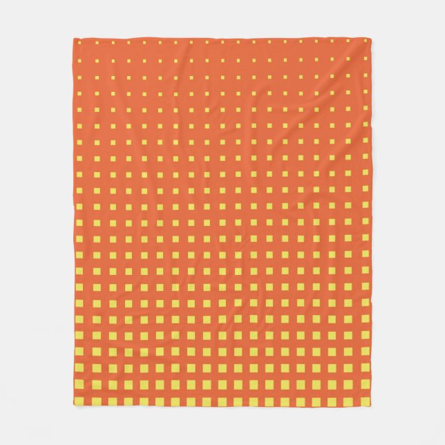 Halftone background. Comic style. Abstract geometr Fleece Blanket (Front)