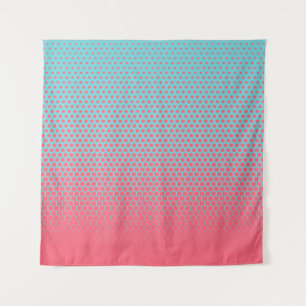 Halftone gradient pattern vertical illustration. P Tapestry