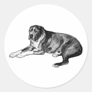 Halftone Guardian – Comic Style Sticker