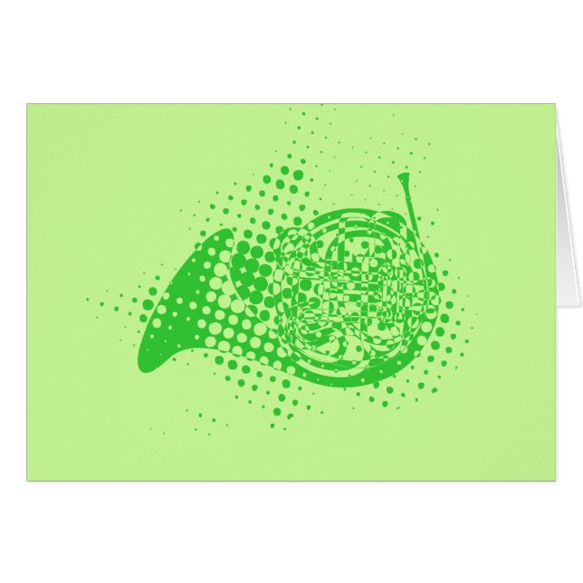 Halftone Horn (Front Horizontal)