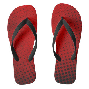 Halftone pattern background thongs