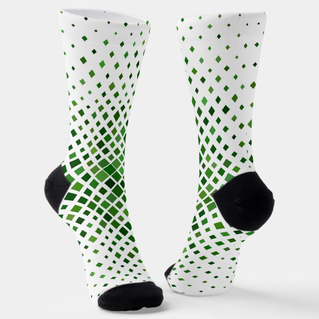 Halftone Sustainable Premium Crew Socks  (Angled)