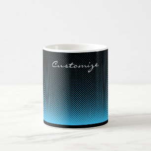 Halftone Vector Diamond Pattern Thunder_Cove Coffee Mug