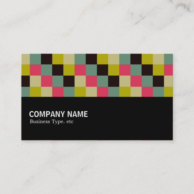 Halfway - Colour Squares 06 Business Card (Front)