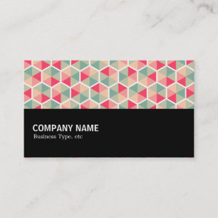 Halfway - Hexagon Pattern 04 Business Card