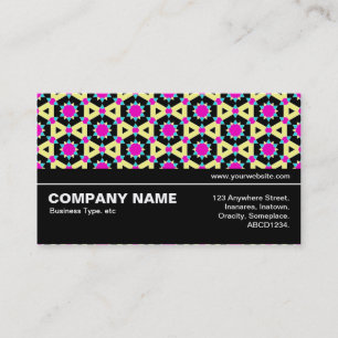 Halfway V3 034 - Geometric Pattern 020 Business Card